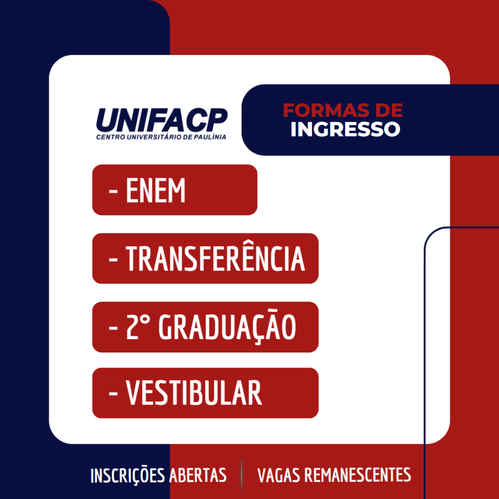 Concorra a bolsas de 100% na UNIFACP